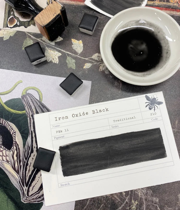 Iron Oxide Black ~ Gouache