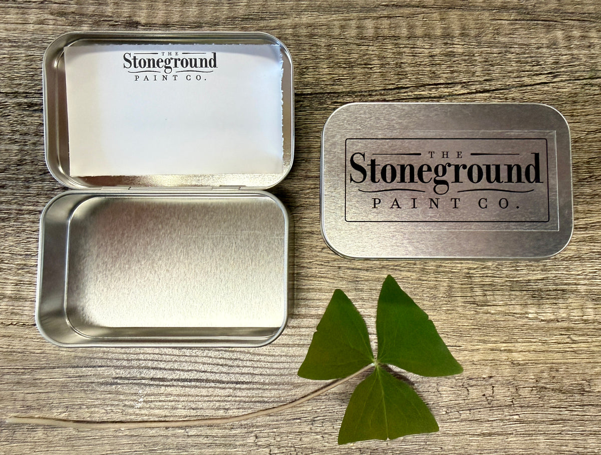Empty Palette Tin - Large - Silver
