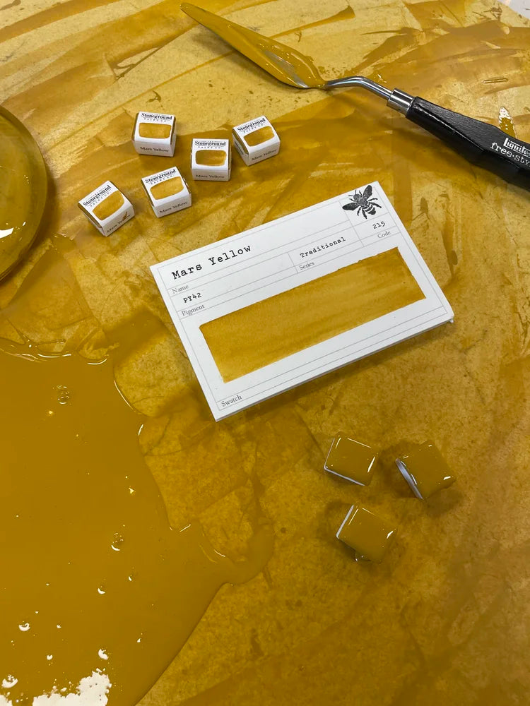 Mars Yellow ~ Gouache
