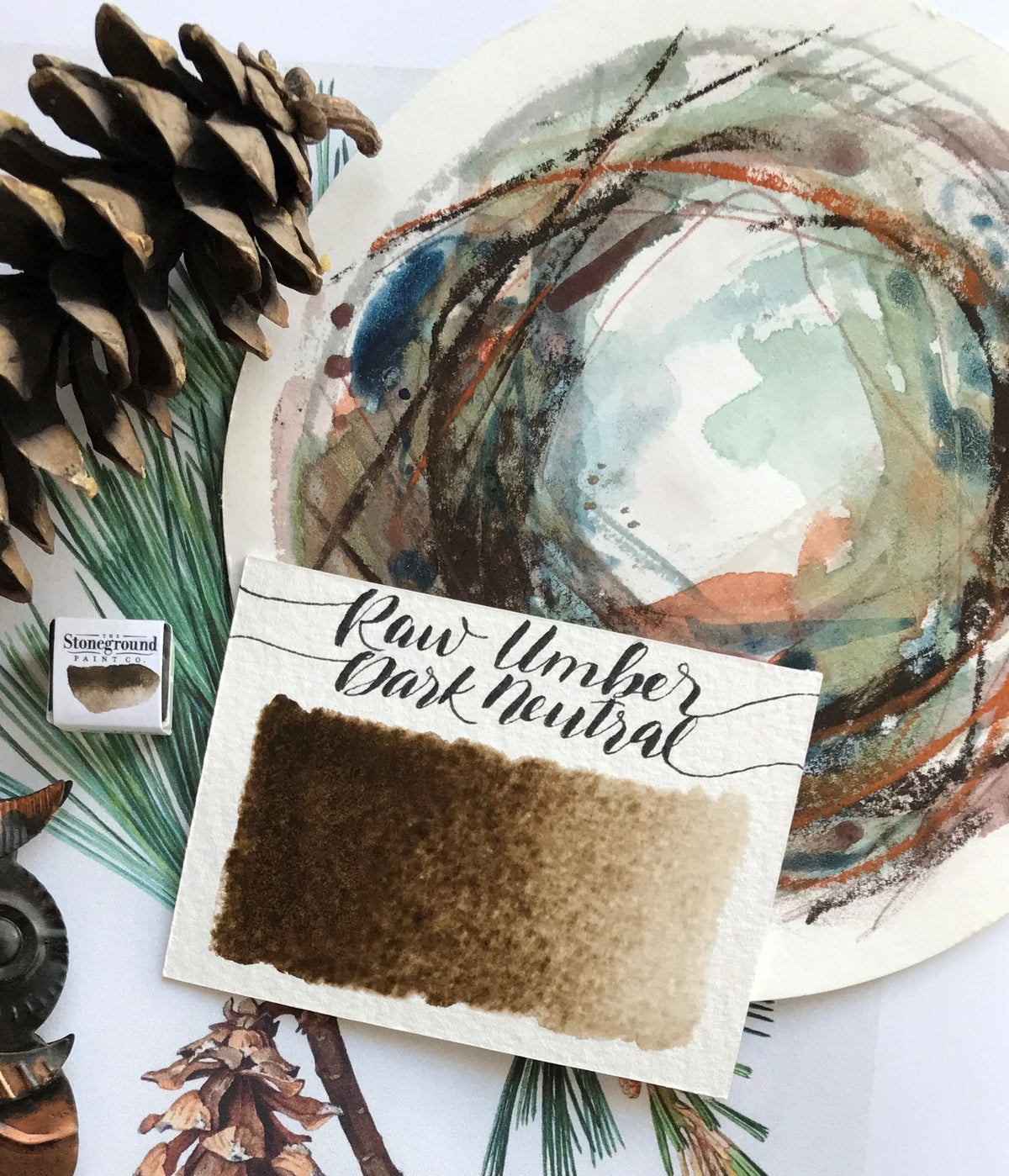 Raw Umber Dark Neutral