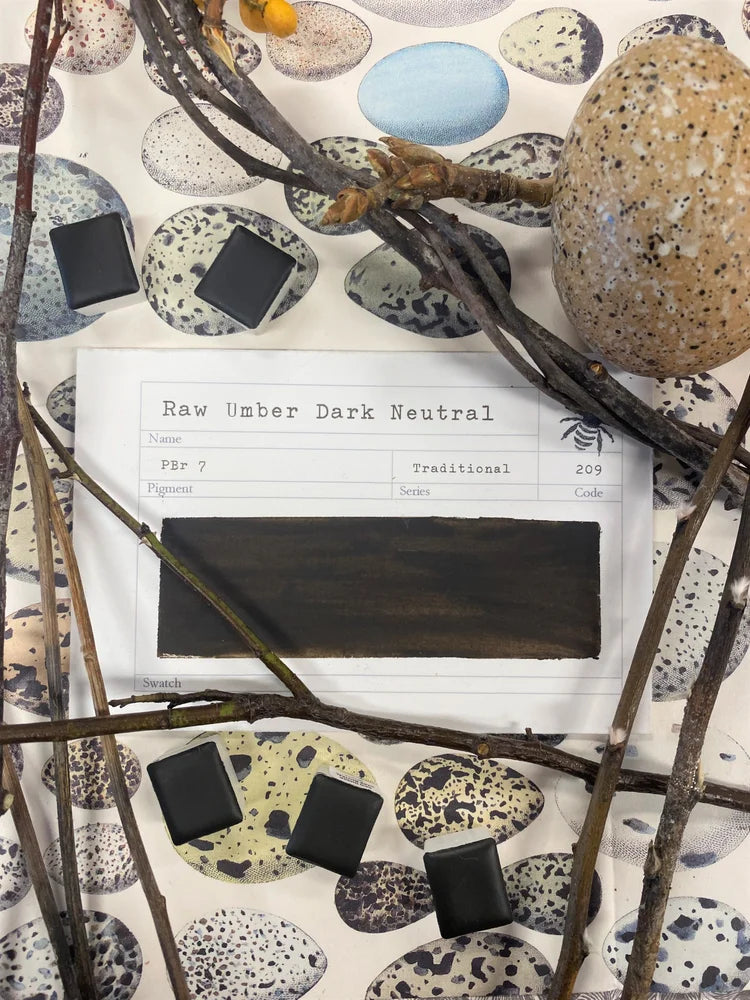 Raw Umber Dark Neutral ~ Gouache