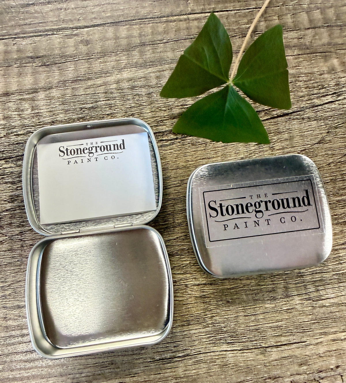 Empty Palette Tin - Small - Silver