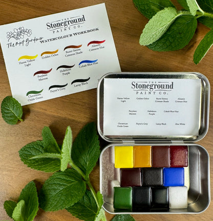 The Mint Gardener Watercolor Workbook Palette